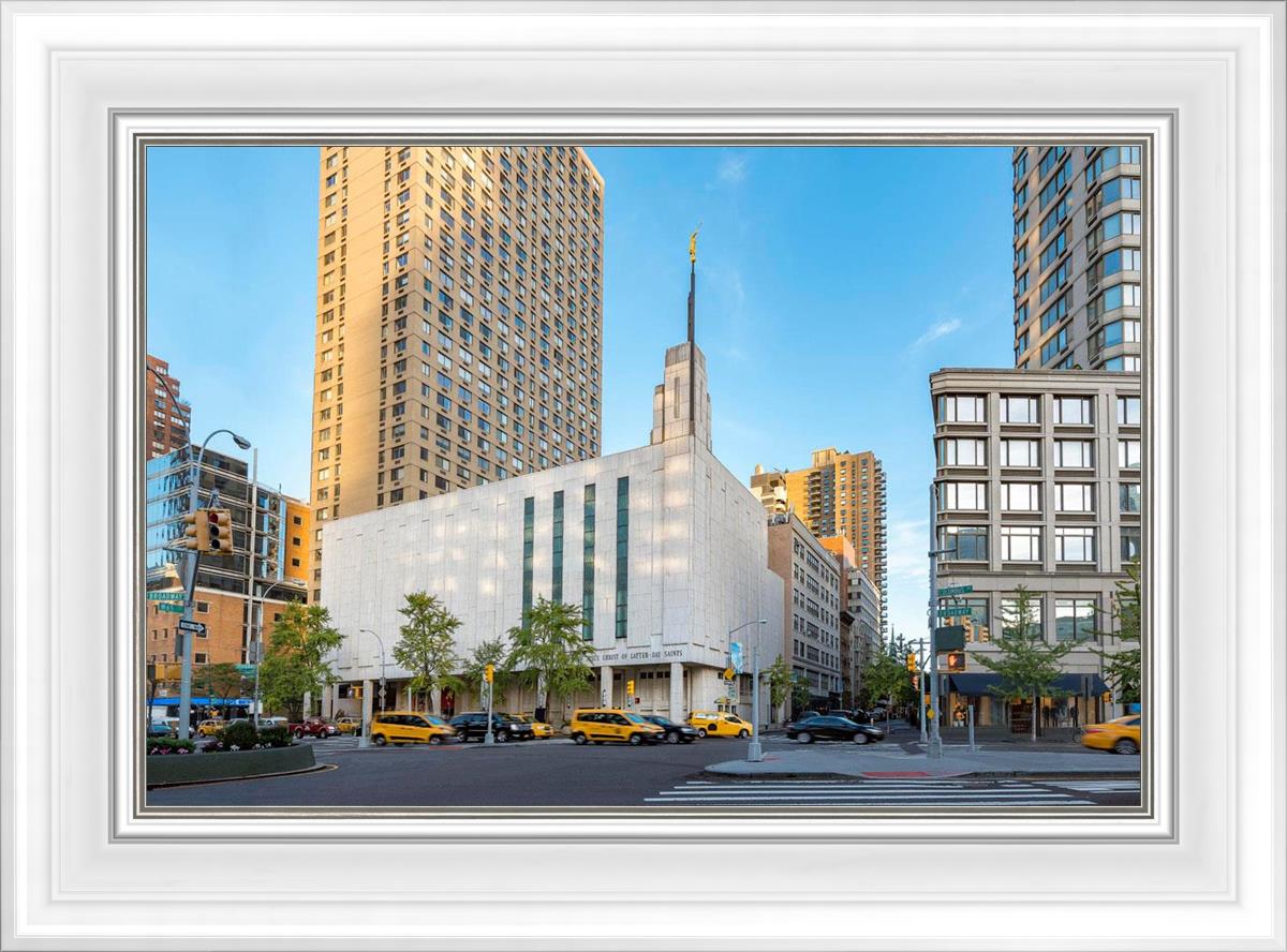 Manhattan Temple Golden Hour