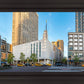 Manhattan Temple Golden Hour