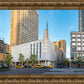 Manhattan Temple Golden Hour