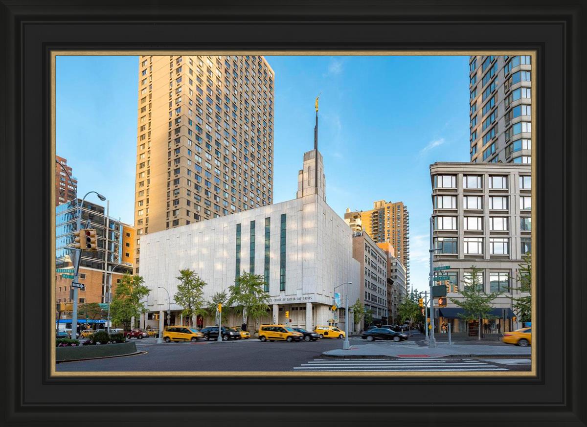 Manhattan Temple Golden Hour