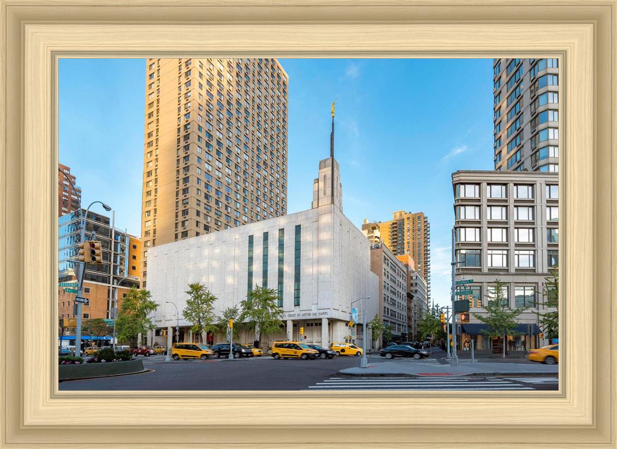 Manhattan Temple Golden Hour