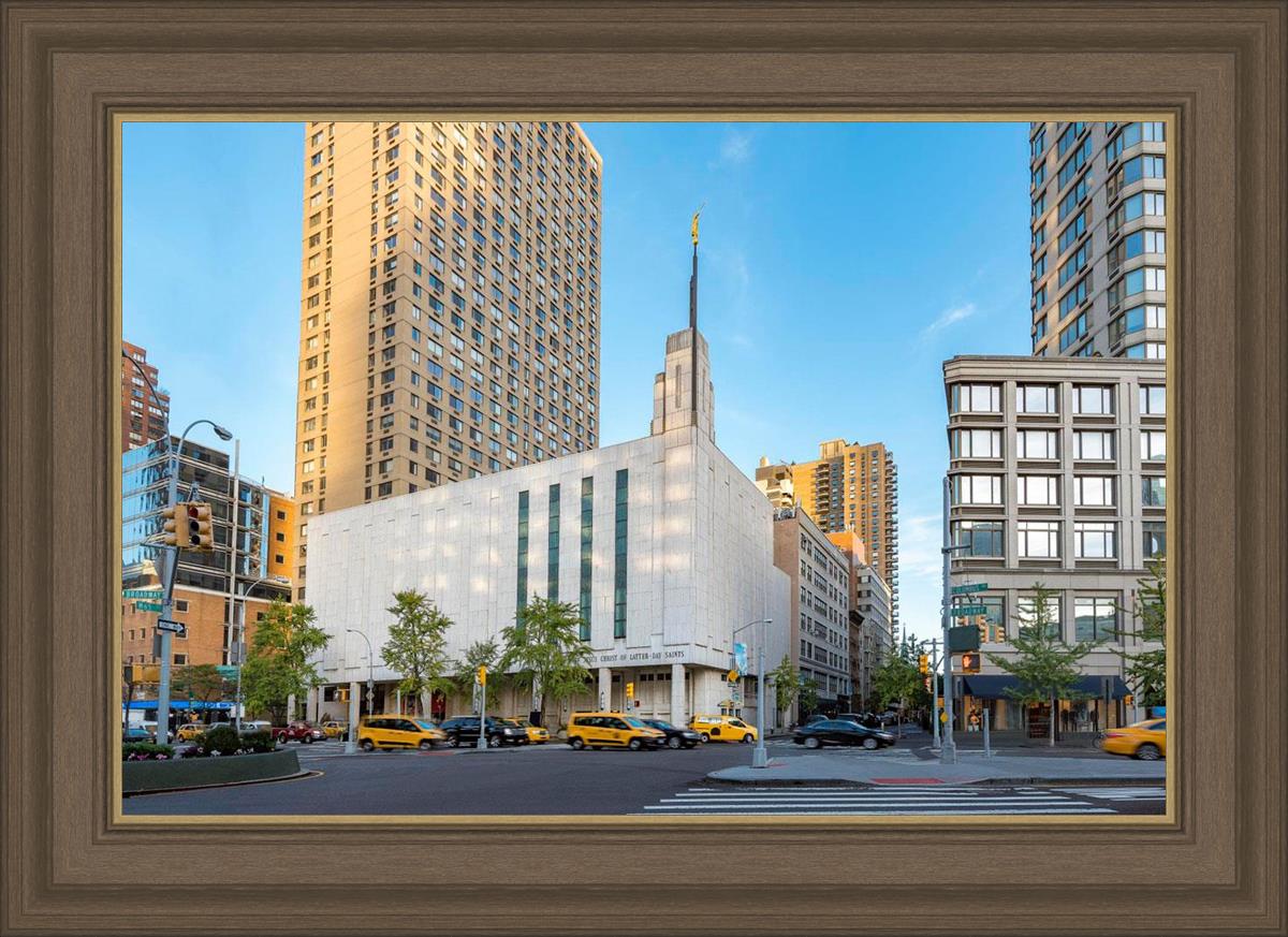 Manhattan Temple Golden Hour