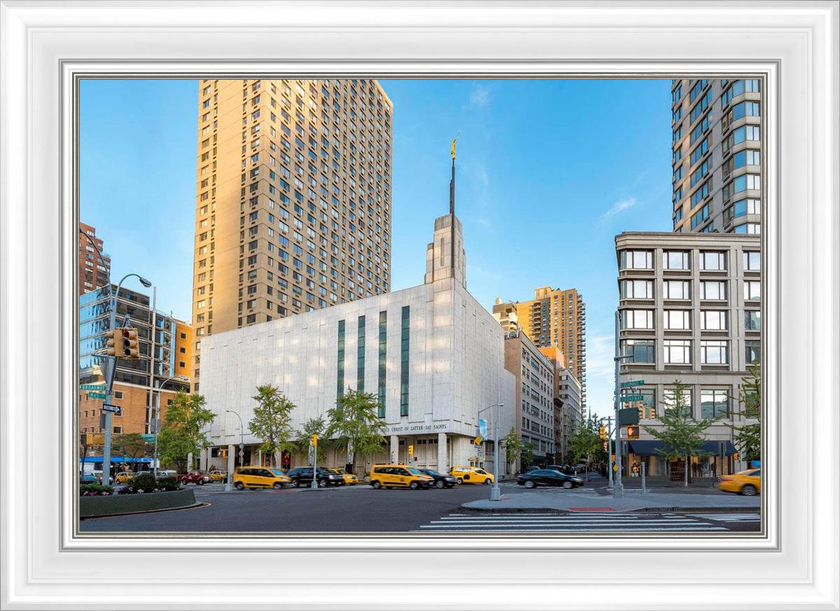 Manhattan Temple Golden Hour