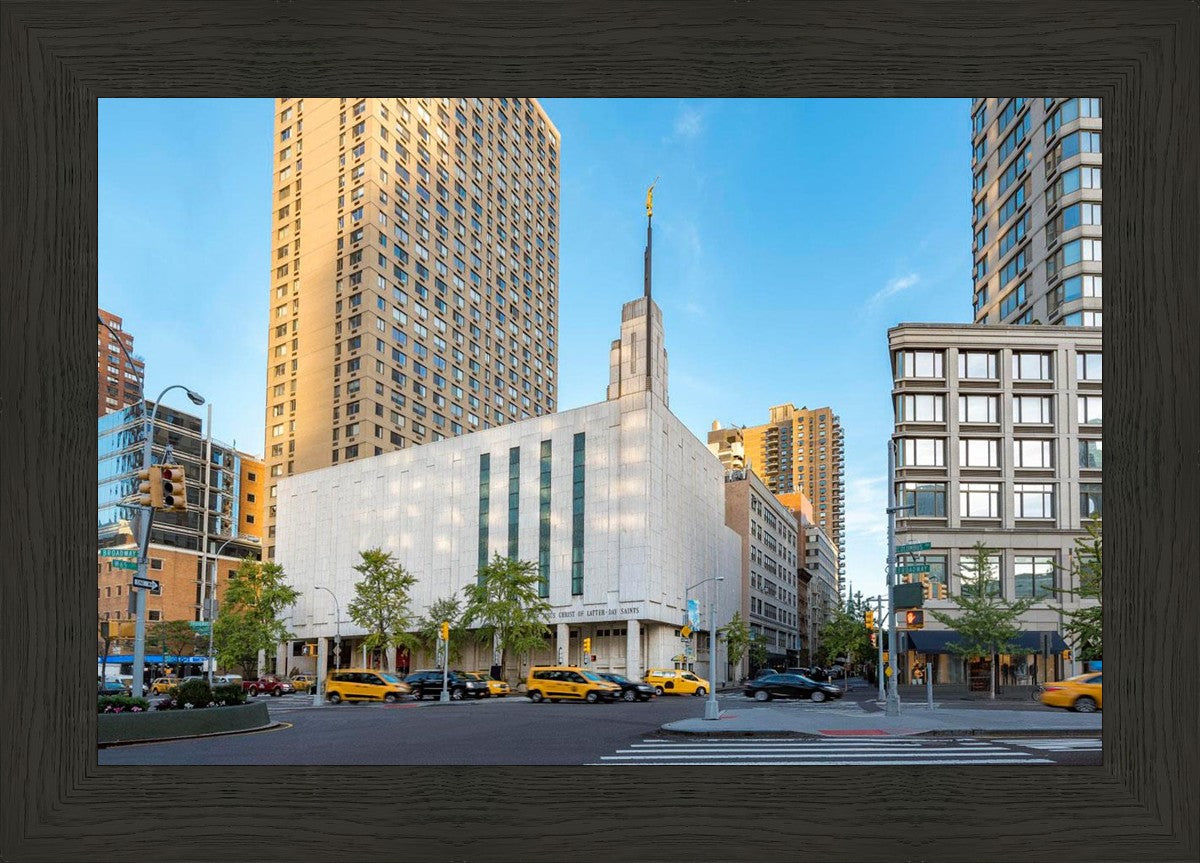 Manhattan Temple Golden Hour