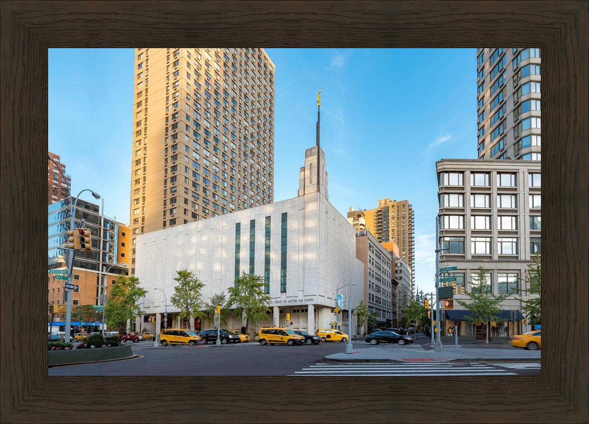 Manhattan Temple Golden Hour