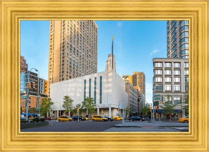 Manhattan Temple Golden Hour