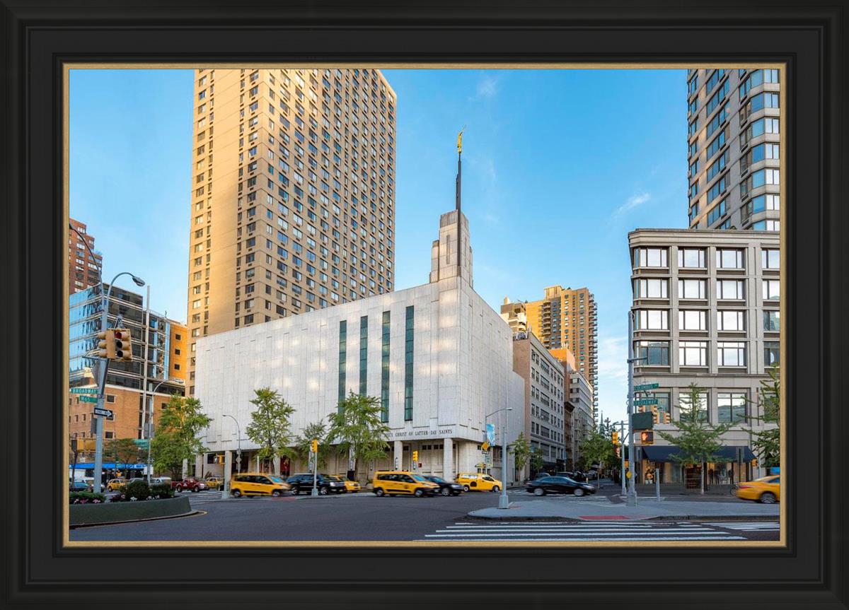 Manhattan Temple Golden Hour