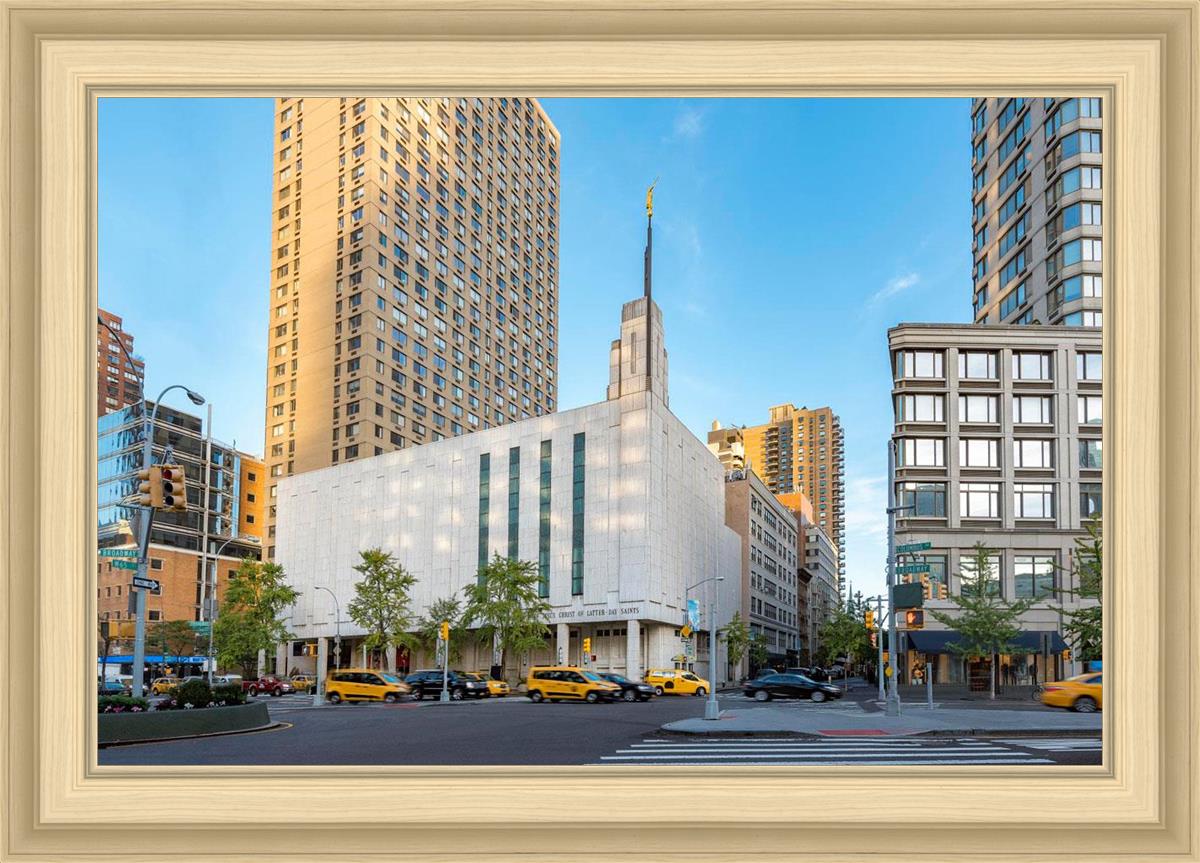 Manhattan Temple Golden Hour