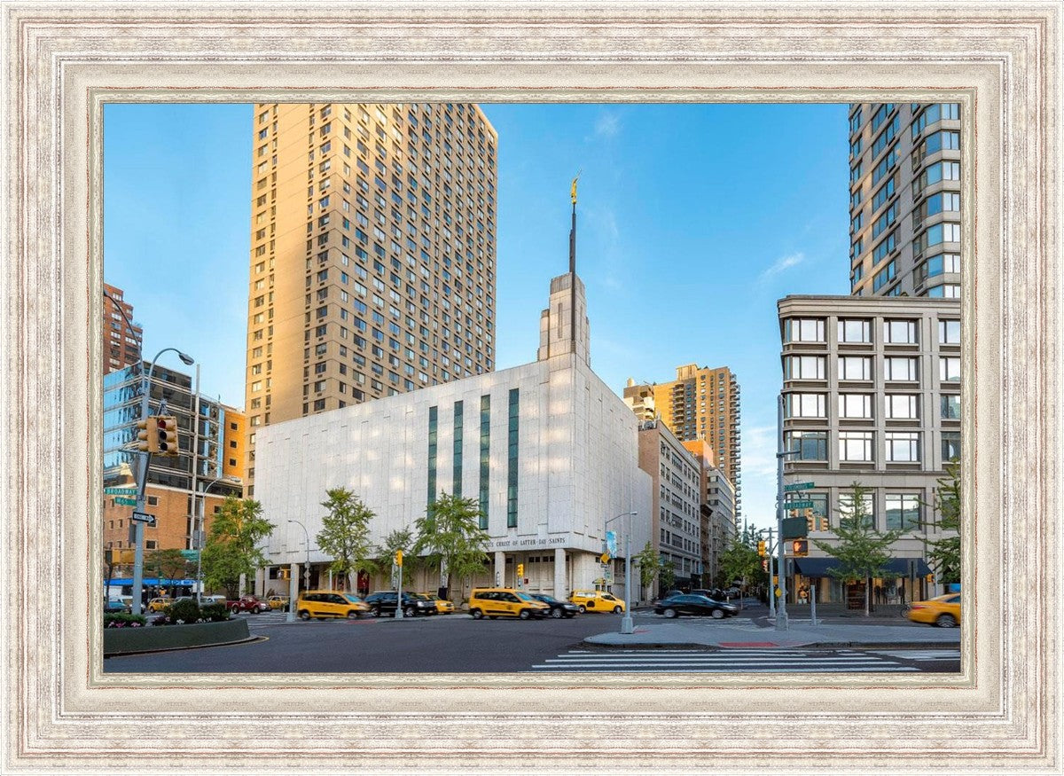 Manhattan Temple Golden Hour
