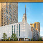 Manhattan Temple Golden Hour
