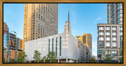 Manhattan Temple Golden Hour