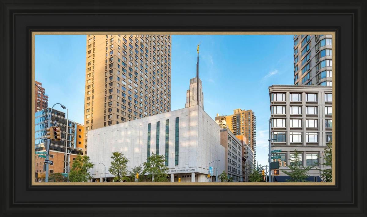 Manhattan Temple Golden Hour