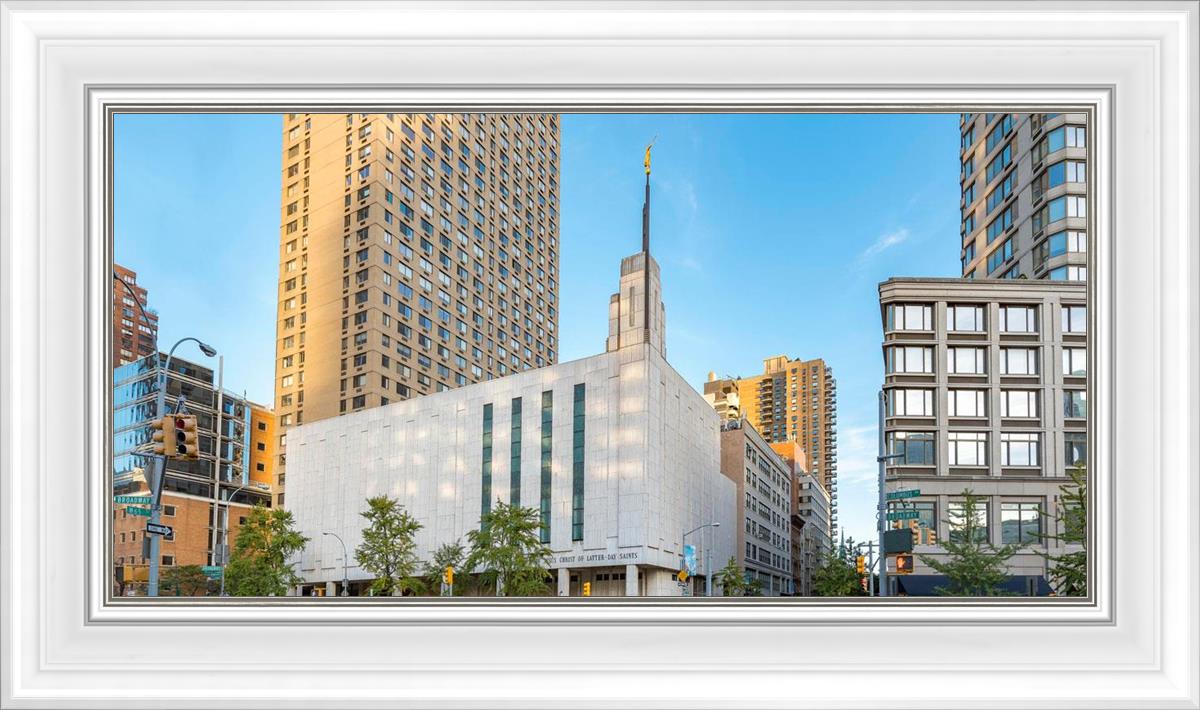 Manhattan Temple Golden Hour