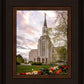 Boston Temple Spring Tulips