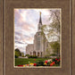 Boston Temple Spring Tulips