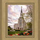 Boston Temple Spring Tulips