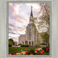 Boston Temple Spring Tulips