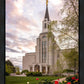 Boston Temple Spring Tulips