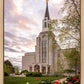 Boston Temple Spring Tulips