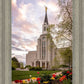 Boston Temple Spring Tulips