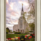 Boston Temple Spring Tulips