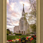 Boston Temple Spring Tulips