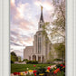 Boston Temple Spring Tulips