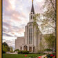 Boston Temple Spring Tulips