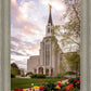Boston Temple Spring Tulips