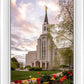 Boston Temple Spring Tulips