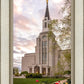 Boston Temple Spring Tulips