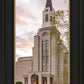 Boston Temple Spring Tulips