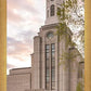 Boston Temple Spring Tulips