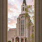 Boston Temple Spring Tulips