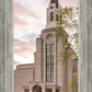 Boston Temple Spring Tulips