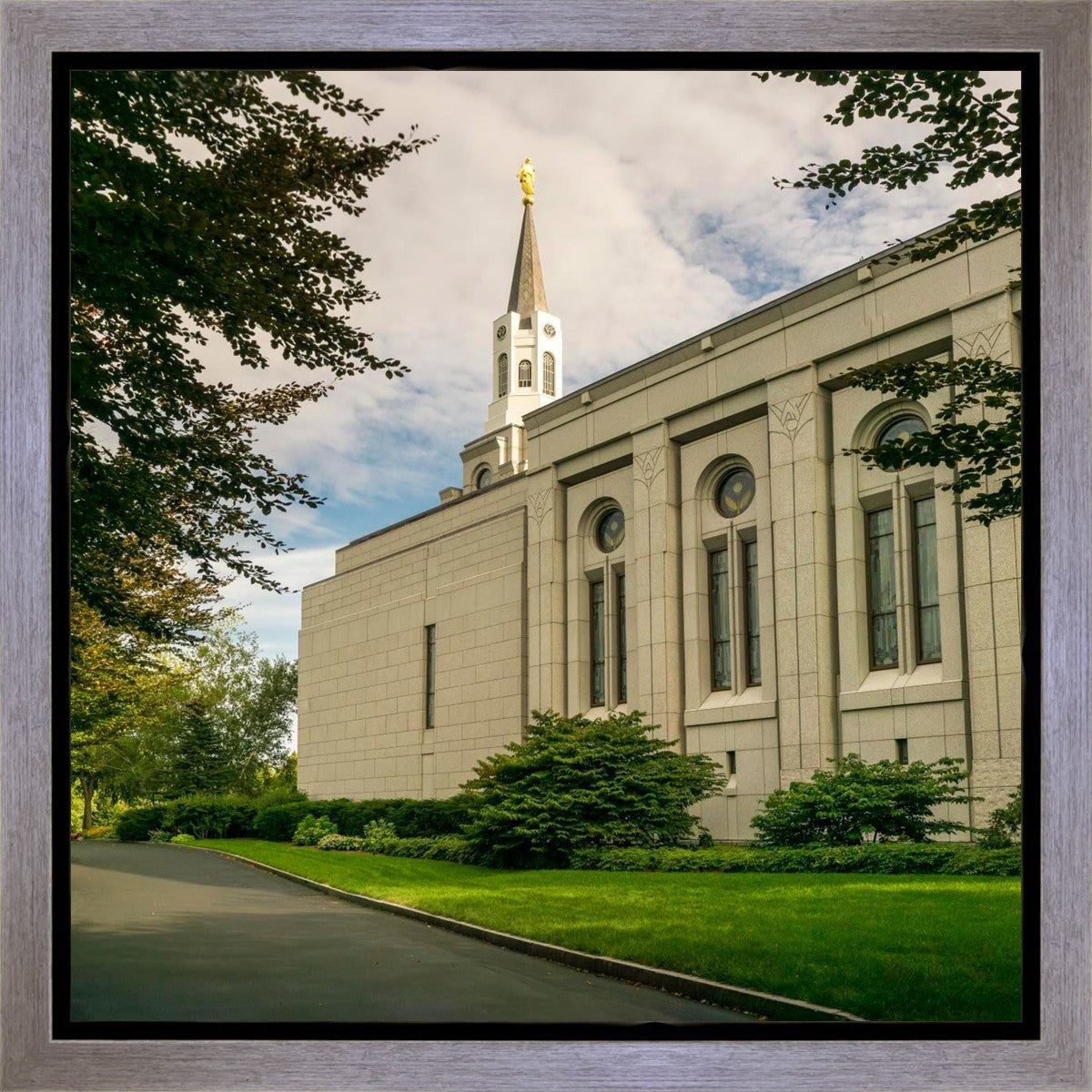 Boston Temple Trees Of Life Panoramic