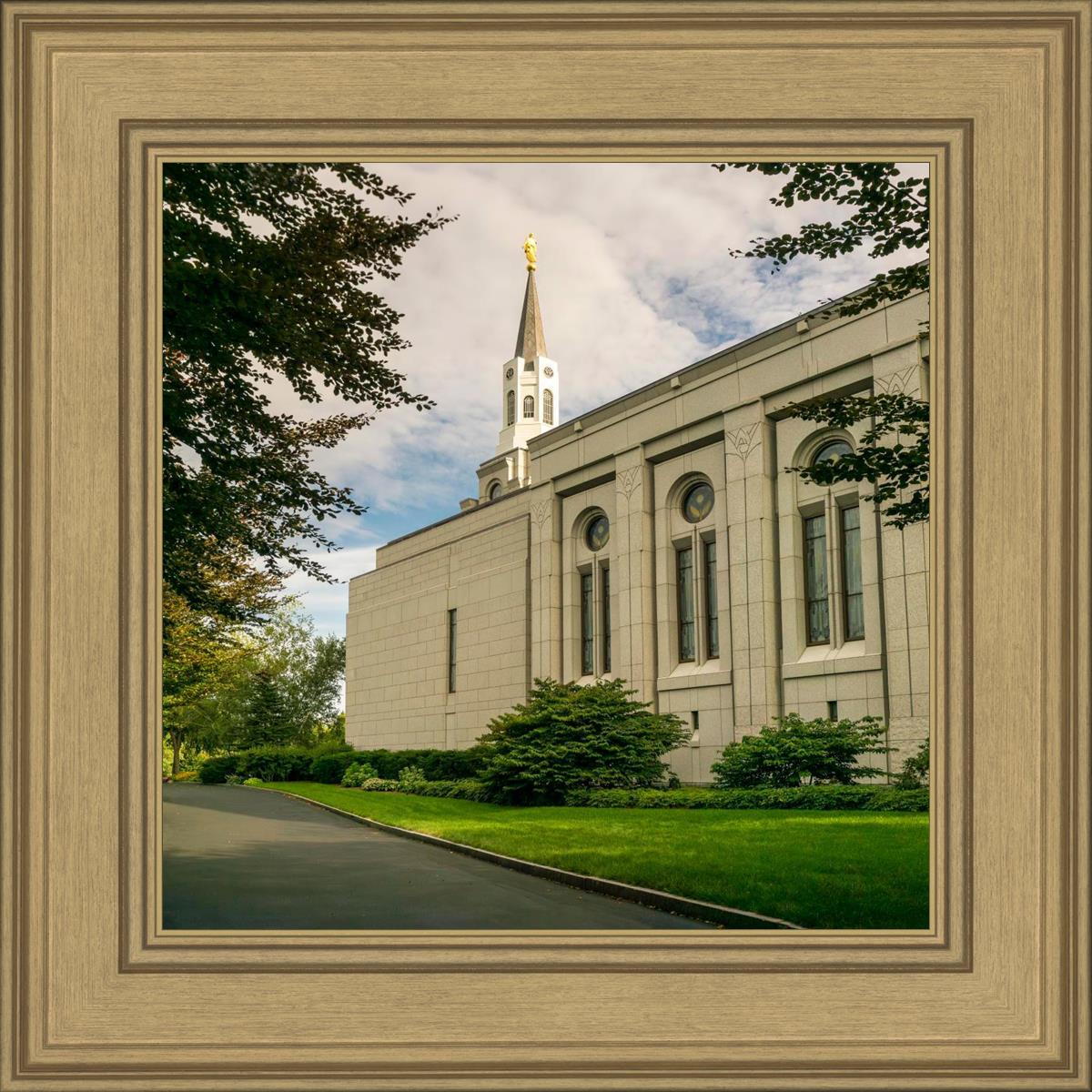 Boston Temple Trees Of Life Panoramic