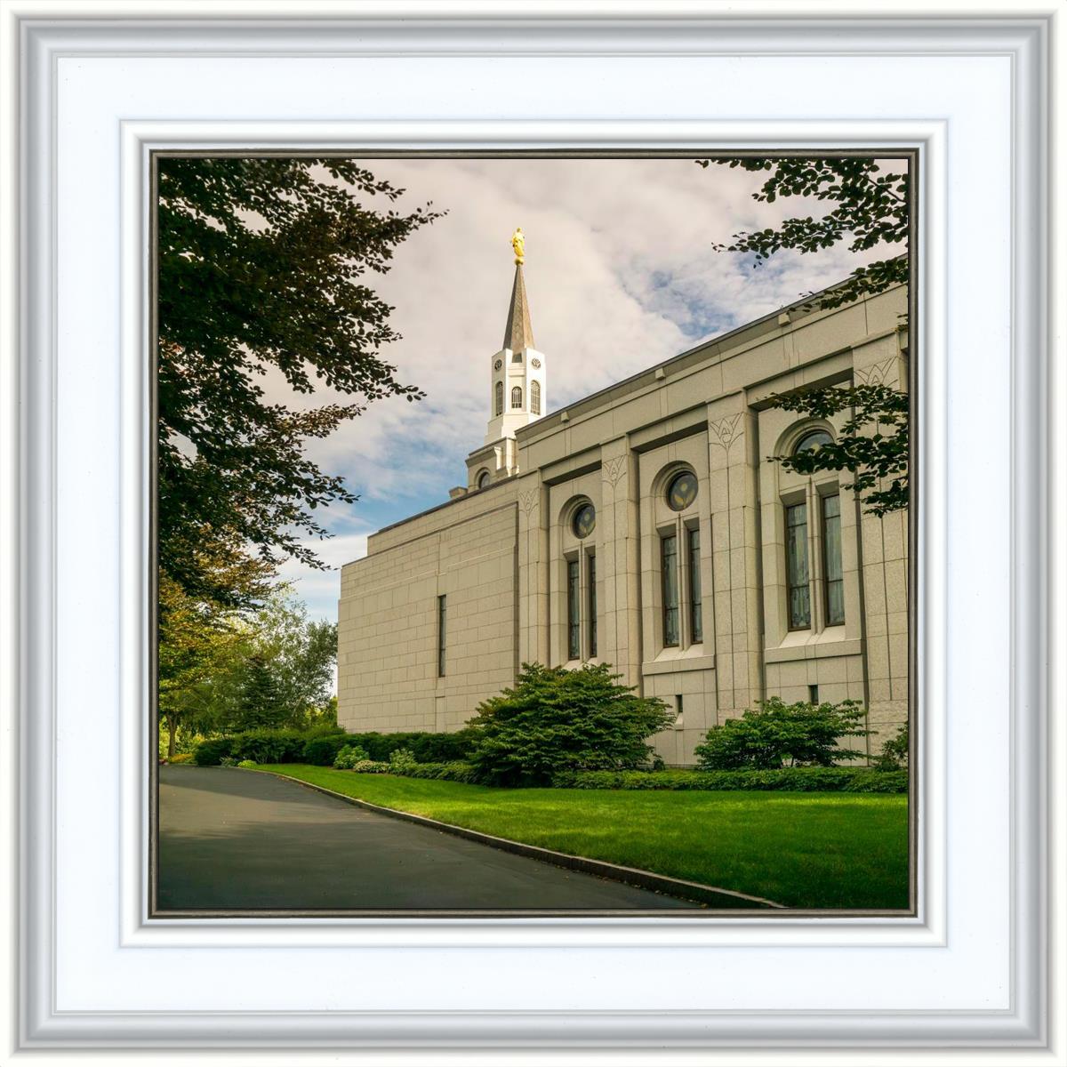 Boston Temple Trees Of Life Panoramic