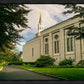 Boston Temple Trees Of Life Panoramic