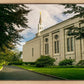 Boston Temple Trees Of Life Panoramic