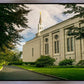 Boston Temple Trees Of Life Panoramic