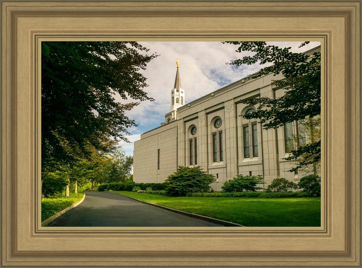 Boston Temple Trees Of Life Panoramic
