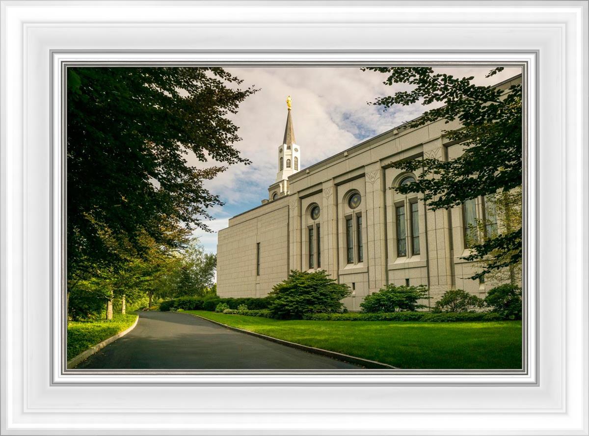 Boston Temple Trees Of Life Panoramic