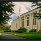 Boston Temple Trees Of Life Panoramic