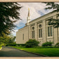 Boston Temple Trees Of Life Panoramic