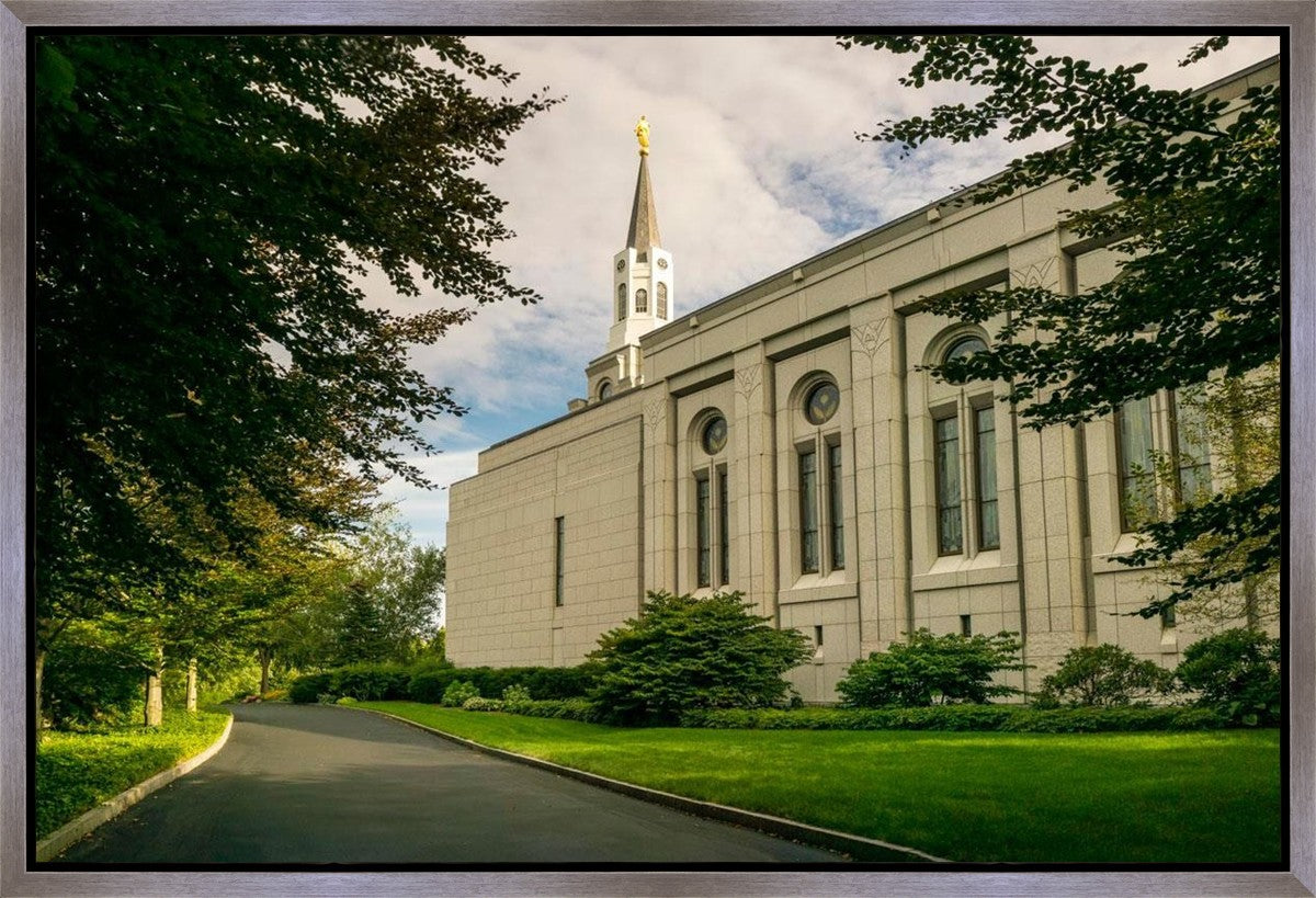 Boston Temple Trees Of Life Panoramic