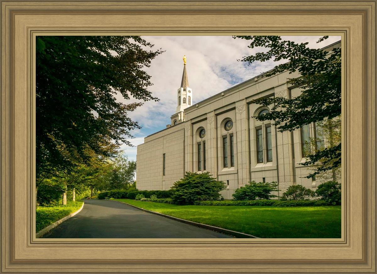 Boston Temple Trees Of Life Panoramic