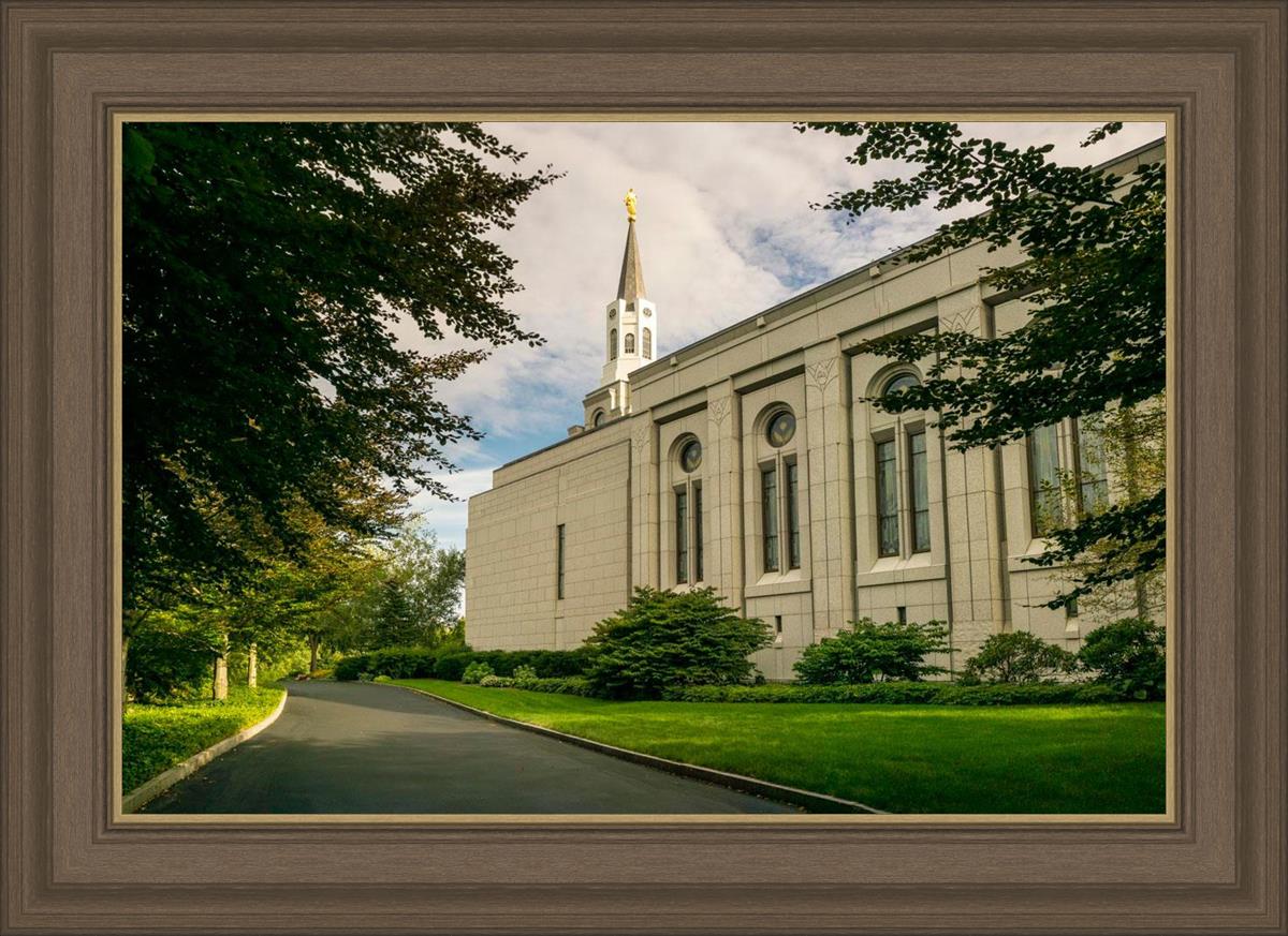 Boston Temple Trees Of Life Panoramic