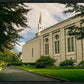 Boston Temple Trees Of Life Panoramic