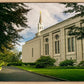 Boston Temple Trees Of Life Panoramic